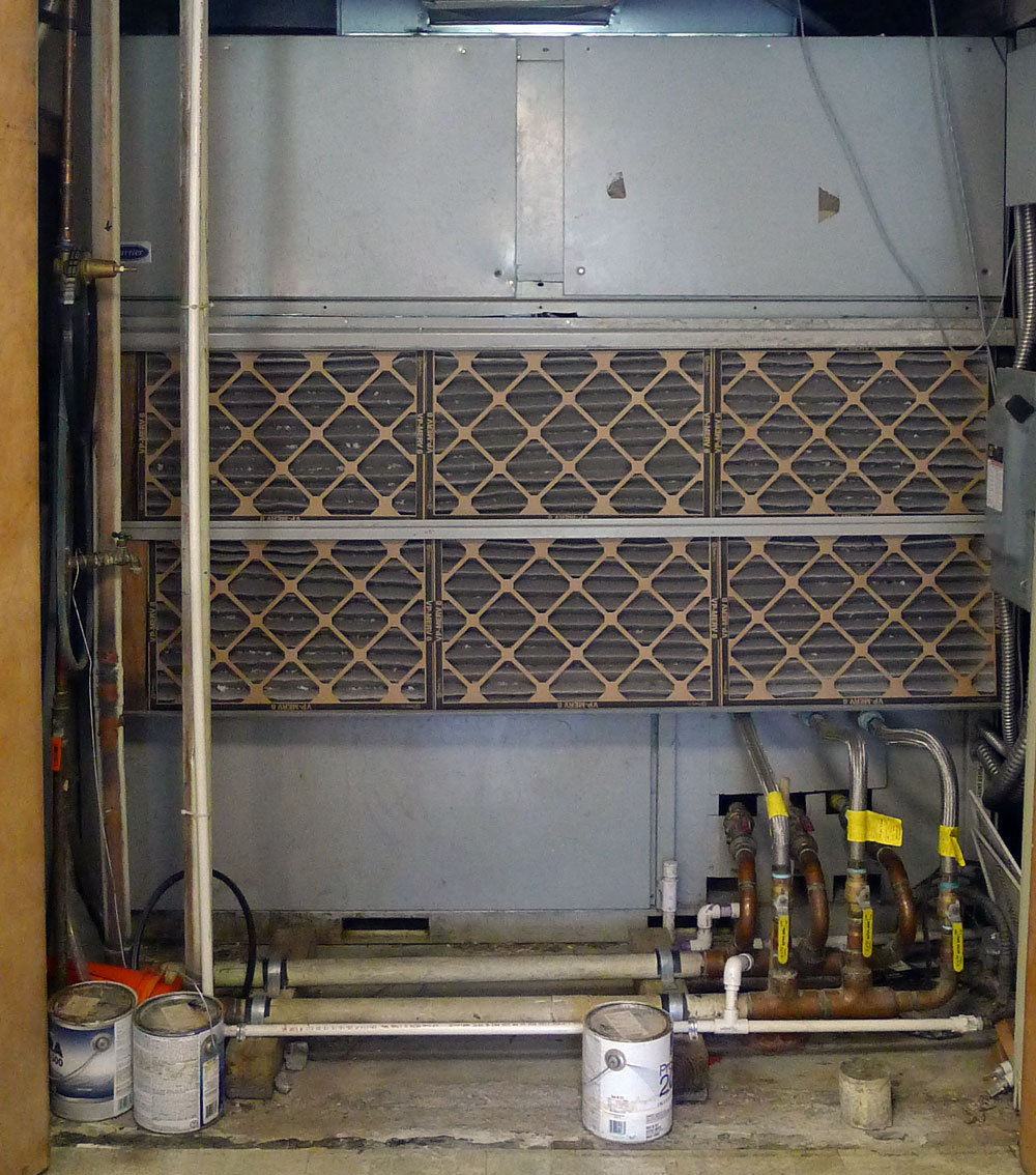 The kitchen HVAC